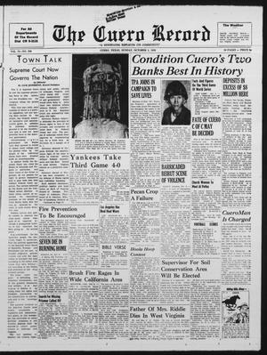 The Cuero Record (Cuero, Tex.), Vol. 70, No. 206, Ed. 1 Sunday, October 5, 1958