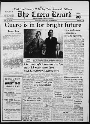 The Cuero Record (Cuero, Tex.), Vol. 73, No. 261, Ed. 1 Sunday, November 5, 1967