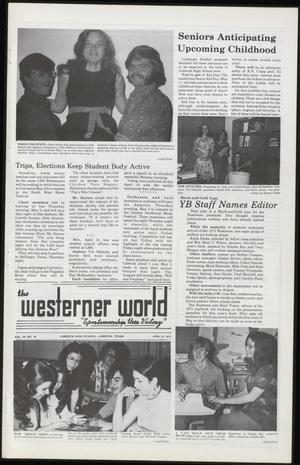 The Westerner World (Lubbock, Tex.), Vol. 39, No. 16, Ed. 1 Friday, April 27, 1973