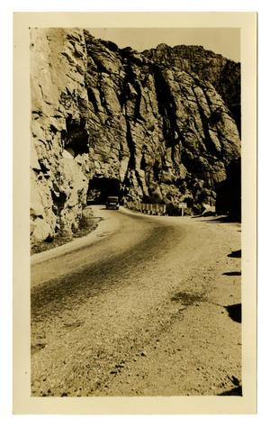 [Photograph of a Road in Devil's Canyon]