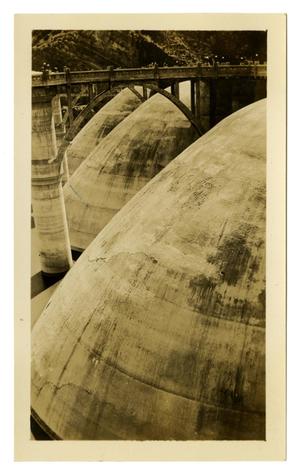 Primary view of object titled '[Photograph of the Coolidge Dam]'.