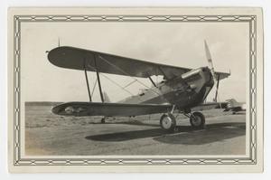 [Photograph of an O-25 Airplane at Kelly Field]