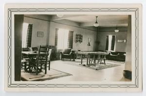 [Photograph of Cadet Recreation Room at Randolph Field]