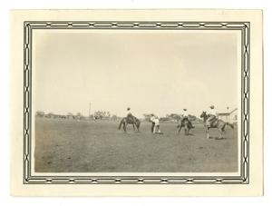 Primary view of object titled '[Photograph of a Rodeo at Schertz, Texas]'.