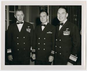 [Photograph of Three U.S. Navy Officers]