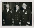 Photograph: [Photograph of Three U.S. Navy Officers]
