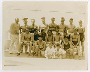 [Photograph of a Naval Boxing Team]