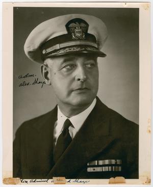 [Portrait of Vice Admiral Alex Sharp]