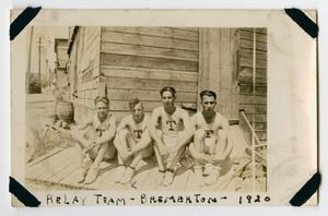 [Photograph of a Relay Team at Bremerton]