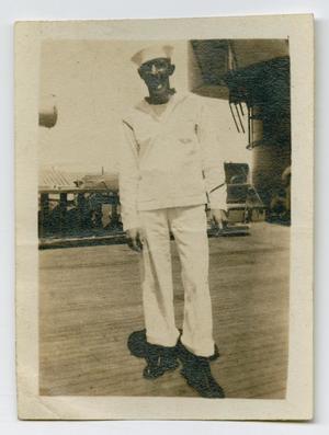 [Photograph of a Sailor Named Mayfreed]