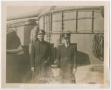 Photograph: [Photograph of Two Sailors in Coats]