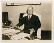 Photograph: [Photograph of Joseph Rallie Defrees at His Desk]
