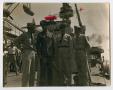 Photograph: [Photograph of Four Sailors on the U.S.S. Texas]