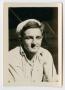 Photograph: [Photograph of a Sailor Wearing a Hat]