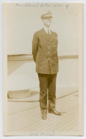 [Photograph of Rear Admiral Butler]