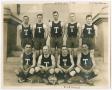 Thumbnail image of item number 1 in: '[Photograph of the U.S.S. Texas Basketball Team]'.