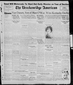 The Breckenridge American (Breckenridge, Tex.), Vol. 9, No. 168, Ed. 1, Sunday, May 19, 1929