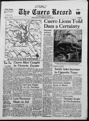 The Cuero Record (Cuero, Tex.), Vol. 75, No. 67, Ed. 1 Thursday, March 20, 1969