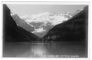 [Postcard of Lake Louise and Victoria Glacier]