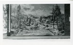 Primary view of object titled '[Baptistry Painting for Missoula, Montana]'.