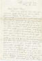 Primary view of [Letter from Lloyd and Marianne Lawhow to Blanche Perry]