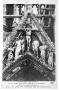 Primary view of [Postcard of Reims Cathedral Crucifixion Statues]