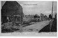 Postcard: [Postcard of Ruined Main Street in Sailly-Saillisel]