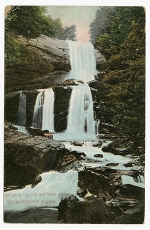 [Postcard of Tuckaseegee Falls in North Carolina]