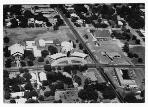 [Photograph of Aerial View of Daniel Baker College]