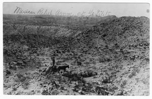 Primary view of object titled '[Postcard of Mexican Rebel Army]'.