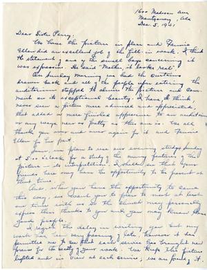 [Letter from from Clyde E. Fulmer to Blanche Perry #2]