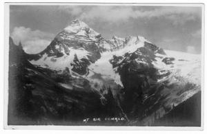 Primary view of object titled '[Postcard of Mt. Sir Donald]'.