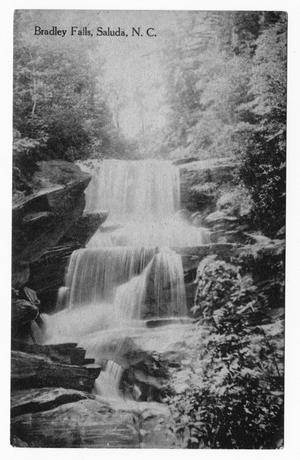 Primary view of object titled '[Postcard of Bradley Falls, North Carolina]'.