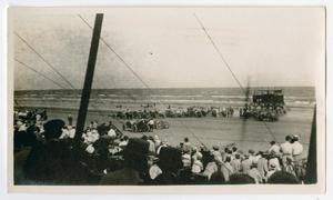 Primary view of Start in 300 mile race, Galveston Beach