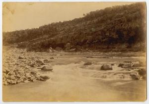 Primary view of object titled 'Colorado River, Texas near Marble Falls'.