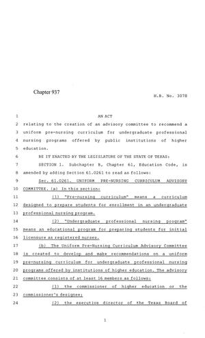 84th Texas Legislature, Regular Session, House Bill 3078, Chapter 937