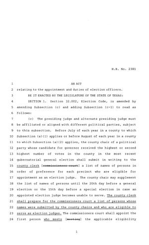 84th Texas Legislature, Regular Session, House Bill 2381