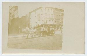 [Postcard with a Photo of the Wagon of Engine Co. 14]