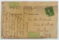 Thumbnail image of item number 2 in: '[Postcard from J. D. Smith to George Pendexter, June 1909]'.