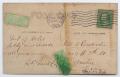Thumbnail image of item number 2 in: '[Postcard from J. D. Smith to George Pendexter, December 10, 1909]'.