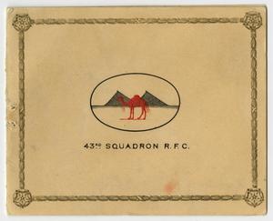 Primary view of object titled '[A Christmas Card from the 43rd Squadron R. F. C.]'.
