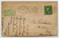 Thumbnail image of item number 2 in: '[Postcard from Henry W. Woodward to George Pendexter, July, 1912]'.