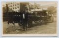 Thumbnail image of item number 1 in: '[Postcard with a Photo of a Man by a Service Truck]'.