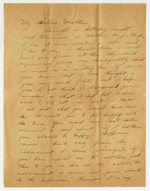 Primary view of object titled '[Letter from Henry Clay, Jr. to his Mother, Spring 1918]'.