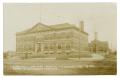 Thumbnail image of item number 1 in: '[Postcard with a Photo of the East Chicago City Hall and Fire Station]'.