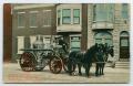 Thumbnail image of item number 1 in: '[Postcard of the York Fire Department Engine House]'.