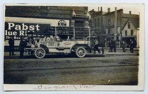 [Postcard of a Fire Truck a Part of the Centralia Fire Department]
