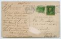 Thumbnail image of item number 2 in: '[Postcard from W. B. Johnston to George Pendexter, February 12, 1912]'.
