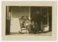 Photograph: [Photograph of Henry Clay, Jr. and J. A., Jr. on the Porch]