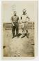 Photograph: [Photograph of William Perry Herring McFaddin Jr. and Man]